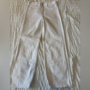7 for all mankind white jeans